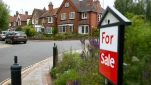 steling1 A bustling UK new build housing street lined with For e9b95d67 e366 4d08 ba9c 6d16250c8ee1